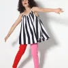 Marques ' Almeida Jersey | Bottoms | RED AND PINK LEGGINGS MULTICOLOUR