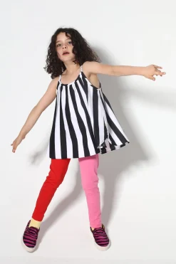 Marques ' Almeida Jersey | Bottoms | RED AND PINK LEGGINGS MULTICOLOUR