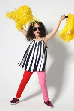 Marques ' Almeida Jersey | Bottoms | RED AND PINK LEGGINGS MULTICOLOUR