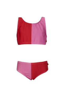 Marques ' Almeida Swimwear | RED AND PINK SWIMWEAR BIKINI SET MULTICOLOUR