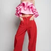 Marques ' Almeida Denim | Bottoms | BOYFRIEND TROUSERS RED