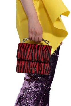Marques ' Almeida Accessories | TIGER PRINT MINI CHAIN M'A BAG RED
