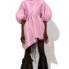 Marques ' Almeida Dresses | Dresses | SILK TAFFETA BALLOON SLEEVE DRESS PINK