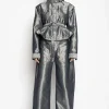 Marques ' Almeida Denim | Bottoms | DENIM PATCH POCKET BOYFRIEND JEANS SILVER