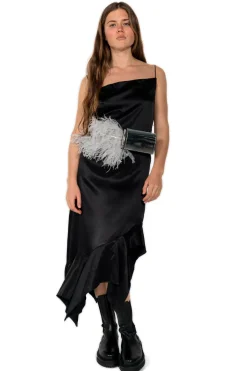 Marques ' Almeida Accessories | FEATHER BELT BAG SILVER