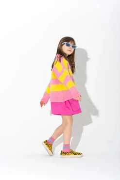 Marques ' Almeida Knitwear | Tops | STRIPE CREW NECK KNIT JUMPER MULTICOLOUR