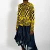 Marques ' Almeida Bottoms | TENCEL RUFFLE SKIRT NAVY