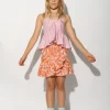 Marques ' Almeida Bottoms | TERRY WAVY PRINT SHORT SKIRT MULTICOLOUR