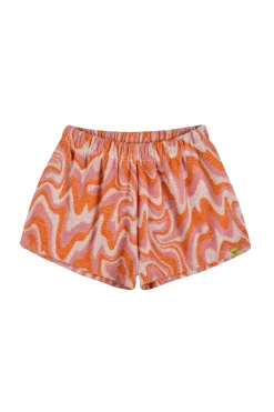 Marques ' Almeida Bottoms | TERRY WAVY PRINT SHORTS MULTICOLOUR