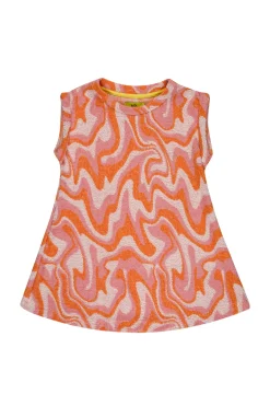 Marques ' Almeida Dresses | TERRY WAVY PRINT T-SHIRT DRESS MULTICOLOUR
