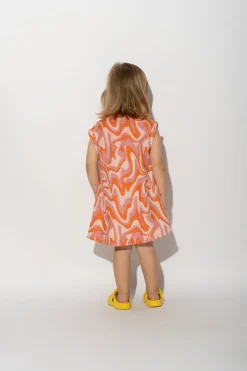 Marques ' Almeida Dresses | TERRY WAVY PRINT T-SHIRT DRESS MULTICOLOUR