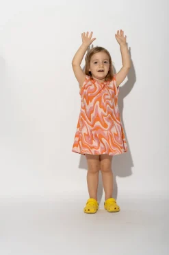 Marques ' Almeida Dresses | TERRY WAVY PRINT T-SHIRT DRESS MULTICOLOUR