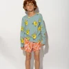 Marques ' Almeida Jersey | Tops | HANDS PRINT LONG SLEEVE TOP TURQUOISE