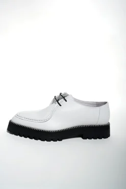 Marques ' Almeida Shoes | BROGUE W/ BLANKET STITCH WHITE