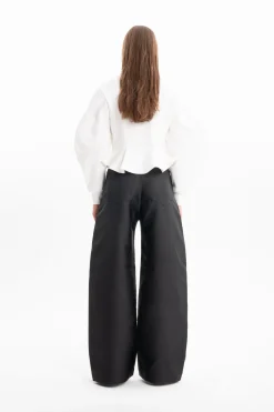 Marques ' Almeida Tops | Tops | FRILL HEM SWEATSHIRT WHITE