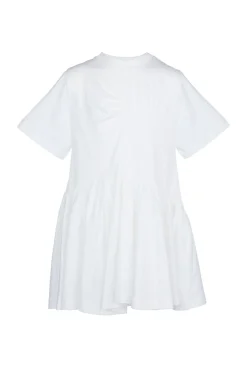 Marques ' Almeida Jersey | Dresses | GATHERED JERSEY T-SHIRT DRESS WHITE
