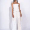 Marques ' Almeida Denim | Bottoms | PATCHWORK BOYFRIEND TROUSERS WHITE