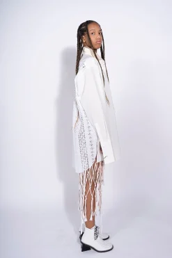 Marques ' Almeida Tops | Tops | PATCHWORK XXL SHIRT WHITE