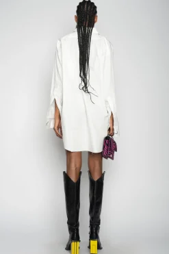 Marques ' Almeida Dresses | Tops | XXL SHIRT WITH BIG EYELET WHITE