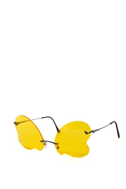 Marques ' Almeida Accessories | BUTTERFLY SUNGLASSES YELLOW