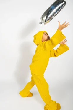 Marques ' Almeida Knitwear | Bottoms | MERINO KNIT TROUSERS YELLOW