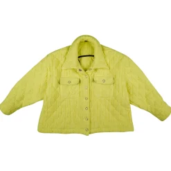 Marques ' Almeida Tops | OVERSIZED PADDED SHIRT YELLOW