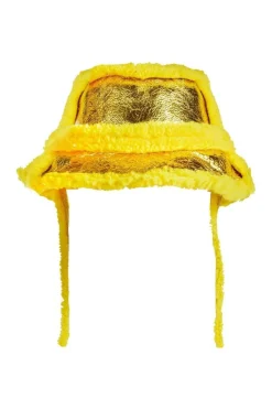 Marques ' Almeida Accessories | SHINY LEATHER BUCKET HAT YELLOW