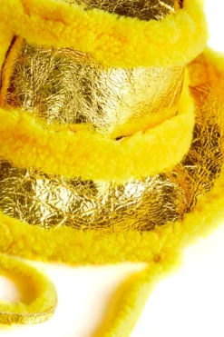 Marques ' Almeida Accessories | SHINY LEATHER BUCKET HAT YELLOW