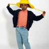Marques ' Almeida Accessories | SHINY LEATHER EAR COVER HAT YELLOW