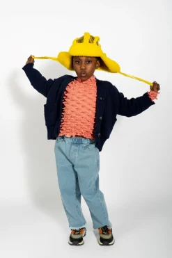 Marques ' Almeida Accessories | SHINY LEATHER EAR COVER HAT YELLOW