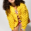 Marques ' Almeida Outerwear | SPIKE CARDIGAN YELLOW